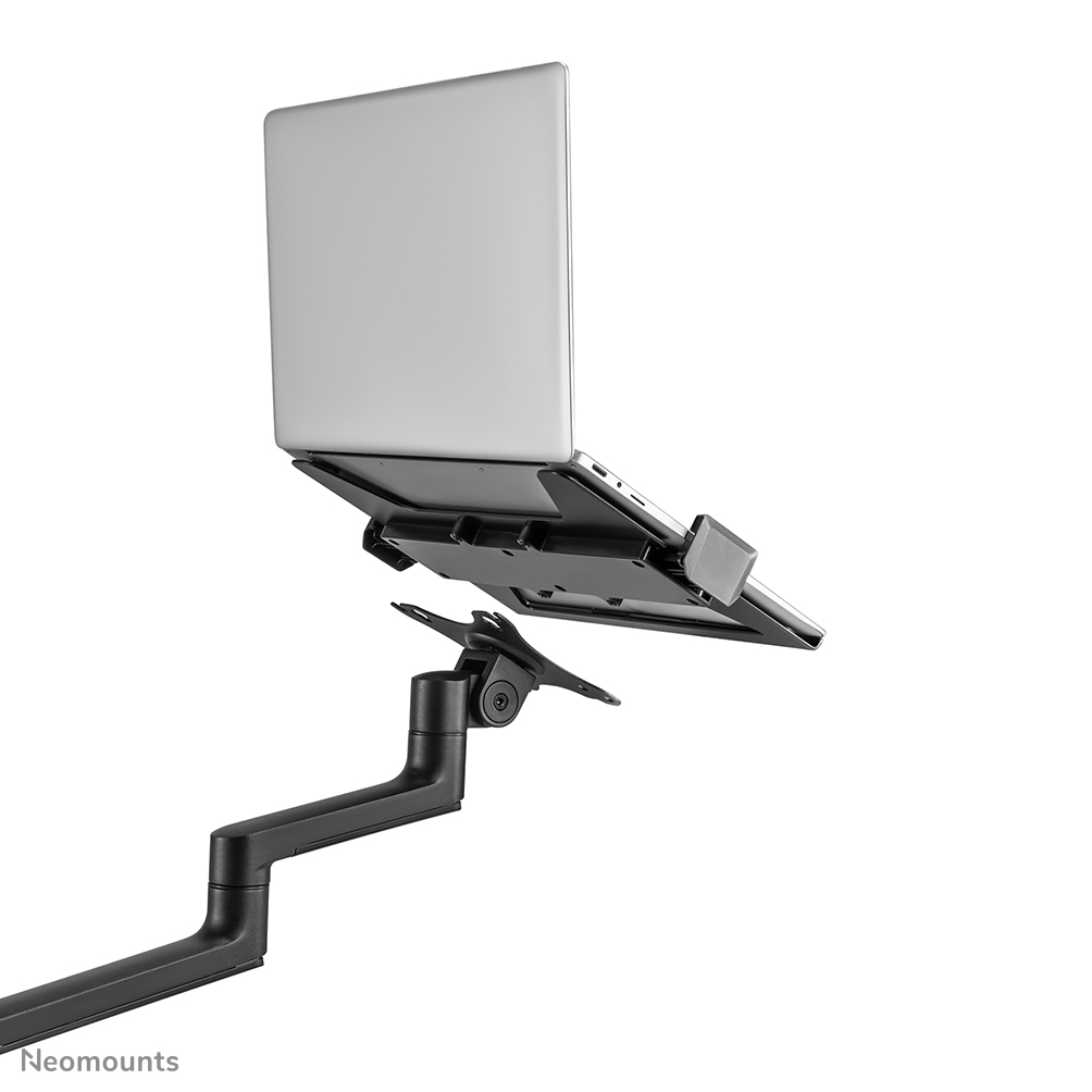 Neomounts DS20-425BL2 Monitorarm mit Laptop-Halterung 17-27" - platzsparend
